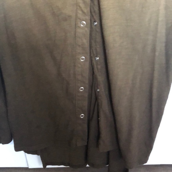 Pink Lotus Green Ombré shirt - Picture 2 of 3